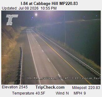 I-84 at Cabbage Hill MP220.83